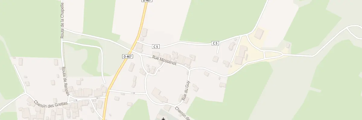 Plan du 9 Rue Mossenot à La Chapelle-sur-Furieuse