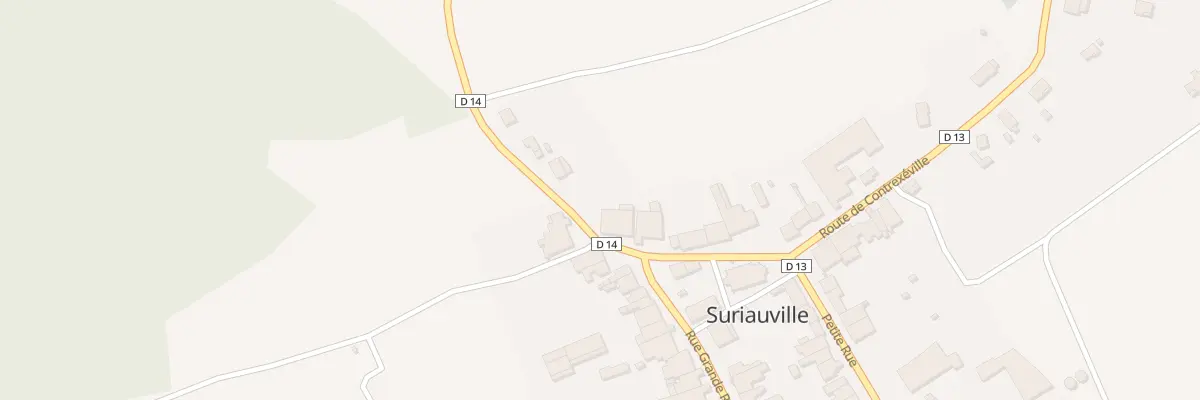 Plan du 140 Rte de Bulgnéville à Suriauville