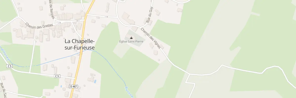 Plan du 2 Che des Vignes à La Chapelle-sur-Furieuse