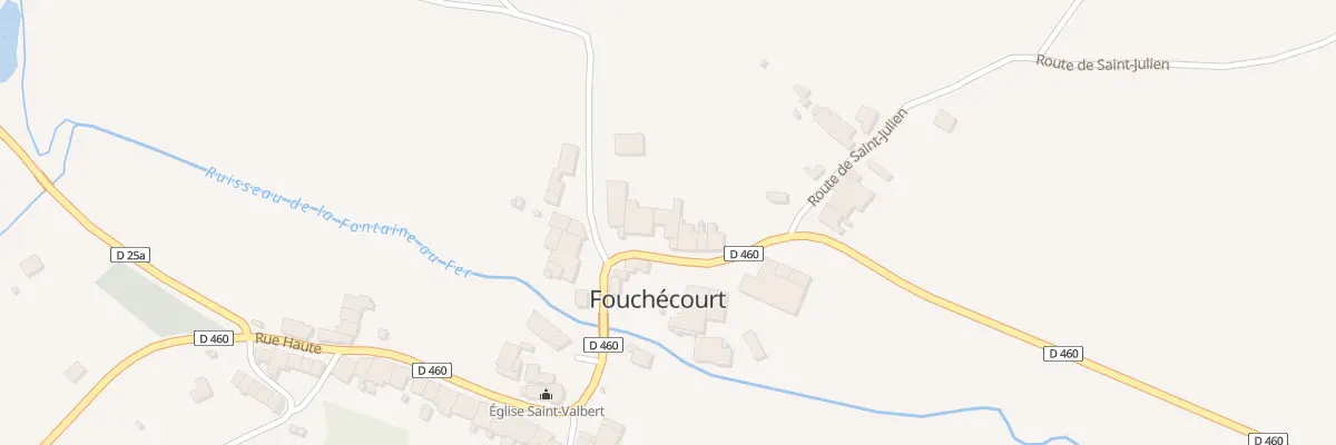 Plan du 145 Rue Basse à Fouchécourt