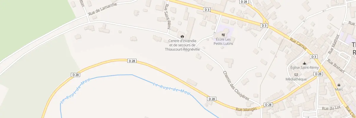 Plan du 5 Che des Clouyeres à Thiaucourt-Regniéville