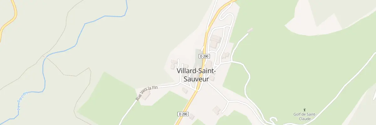 Plan du 8 Rue sous l’Eglise à Villard-Saint-Sauveur