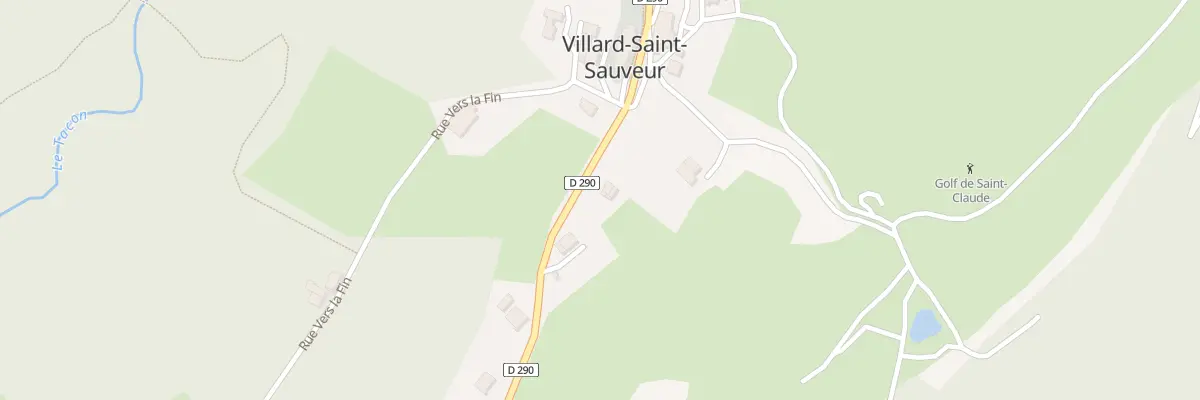 Plan du 1 Rte de Coyriere à Villard-Saint-Sauveur