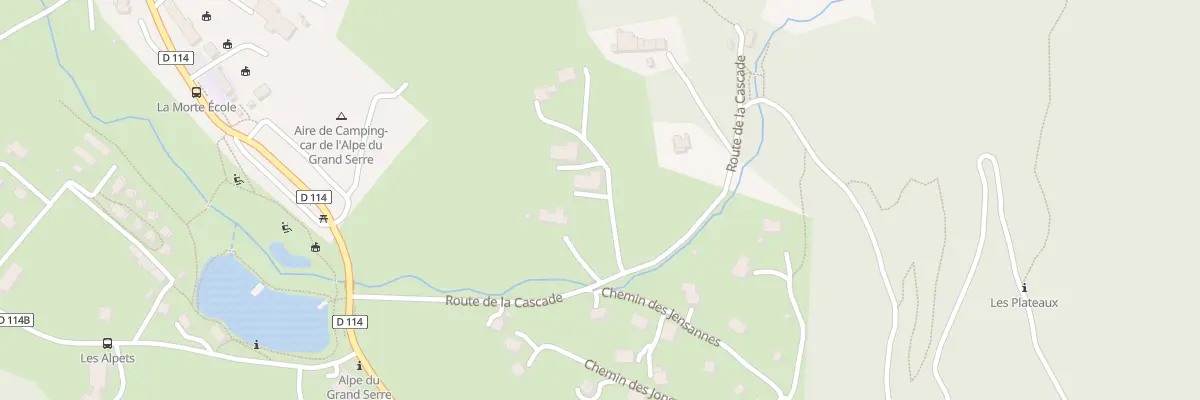 Plan du 95 Che du Pré de la Grange à La Morte