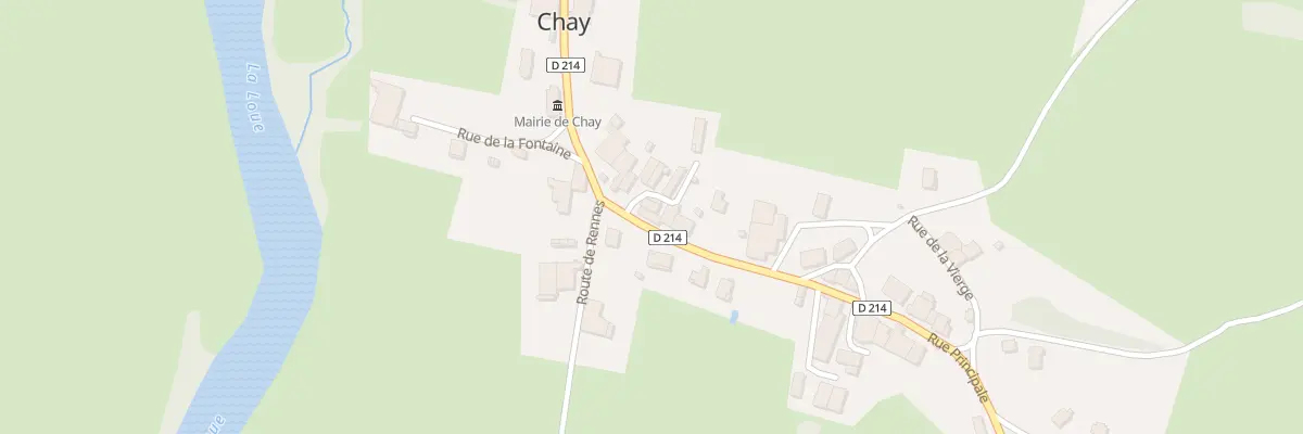 Plan du 5026 Le Village à Chay