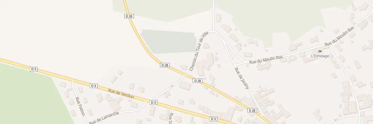 Plan du 7 Rue du Cimetière à Thiaucourt-Regniéville