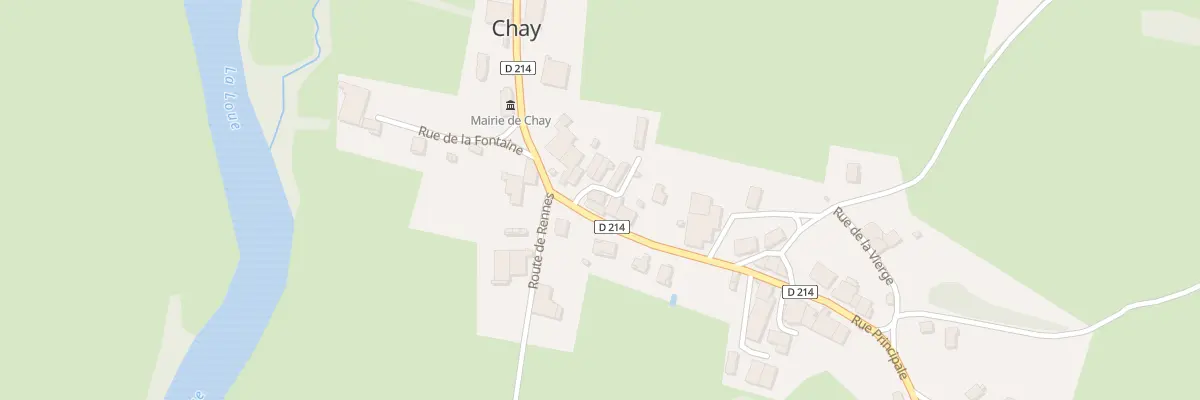 Plan du 4 Rue de Roches à Chay
