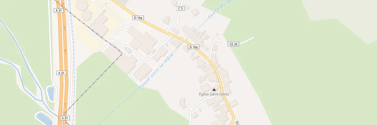Plan du 19 Rue de l’Eglise à Viocourt