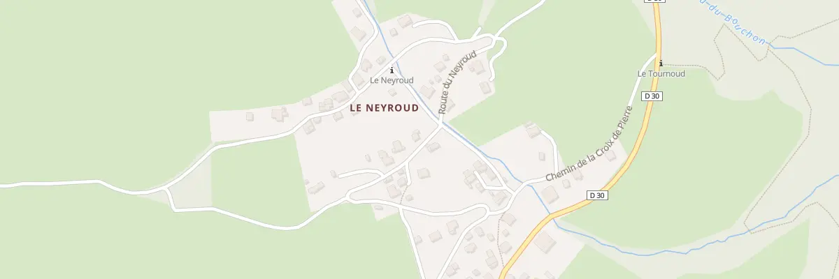 Plan du 5014 Rte du Tournoud à Plateau-des-Petites-Roches