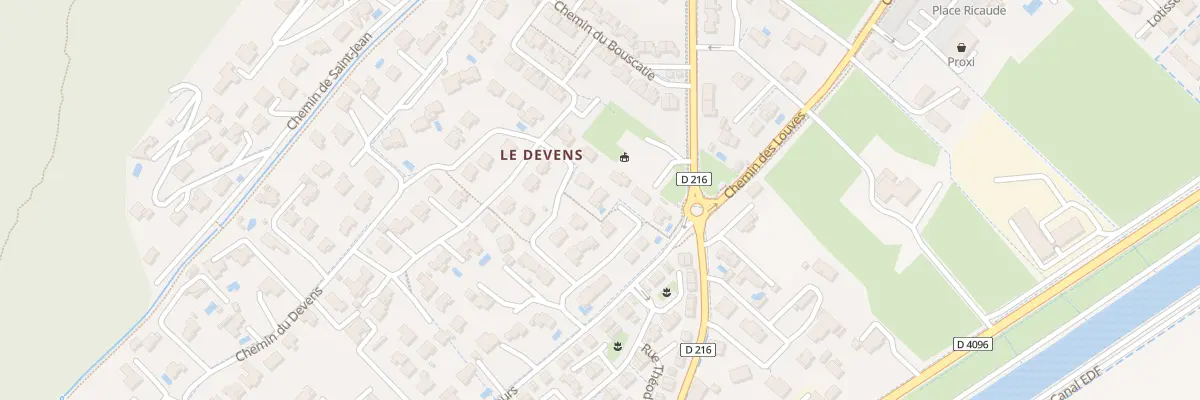 Plan du 21 Lot le Plein Sud à Villeneuve