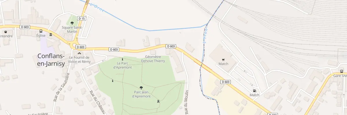 Plan du 2 Rue du Moulin à Conflans-en-Jarnisy