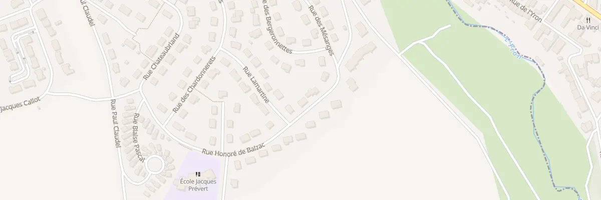 Plan du 29 Rue Honoré de Balzac à Conflans-en-Jarnisy