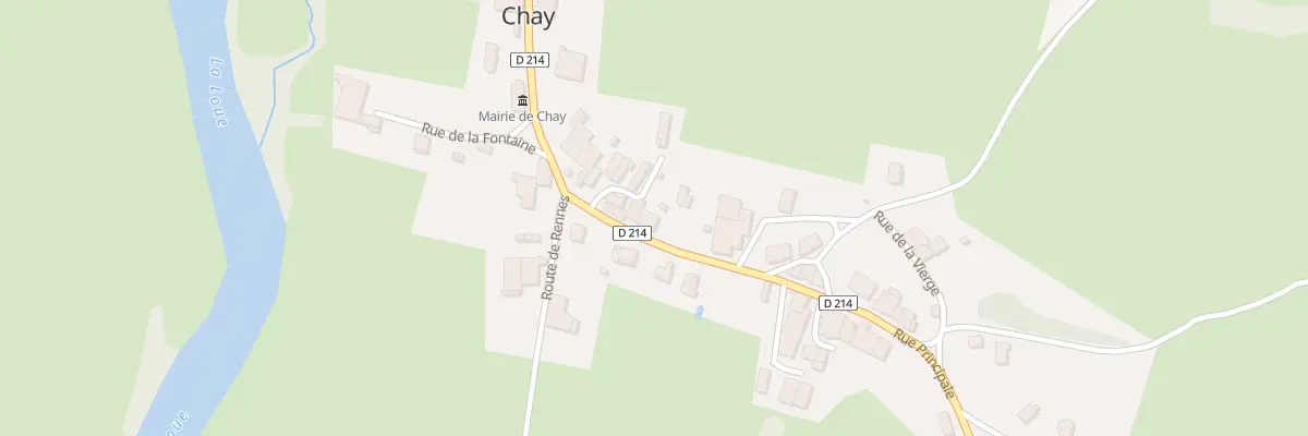 Plan du 5023 Le Village à Chay