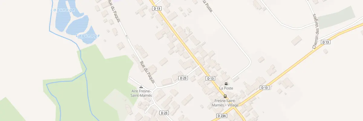 Plan du 23 Grande Rue à Fresne-Saint-Mamès