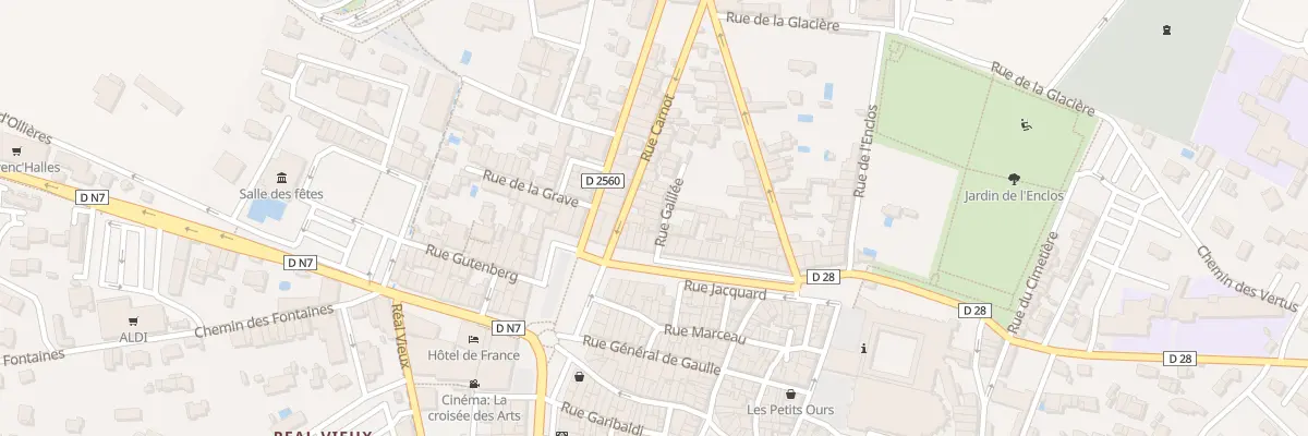 Plan du 6752 Rue Galilée à Saint-Maximin-la-Sainte-Baume