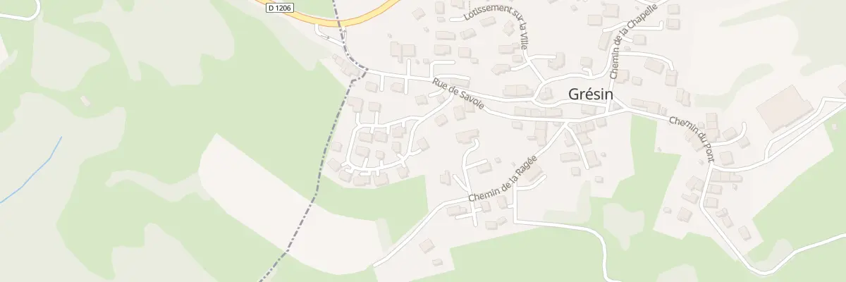 Plan du 3 Rue des Jardins de Gresin à Léaz
