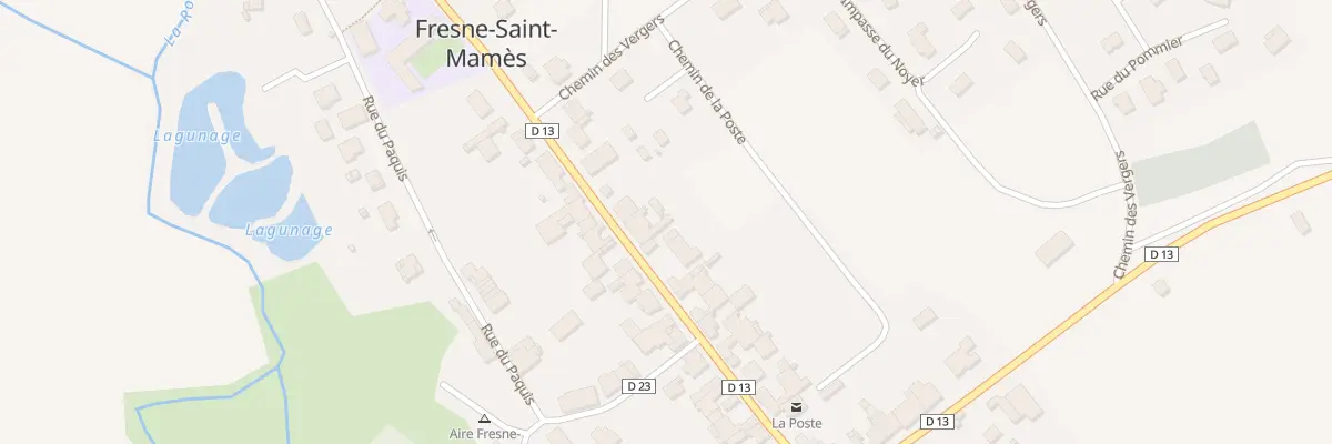 Plan du 30B Gr Grande Rue à Fresne-Saint-Mamès