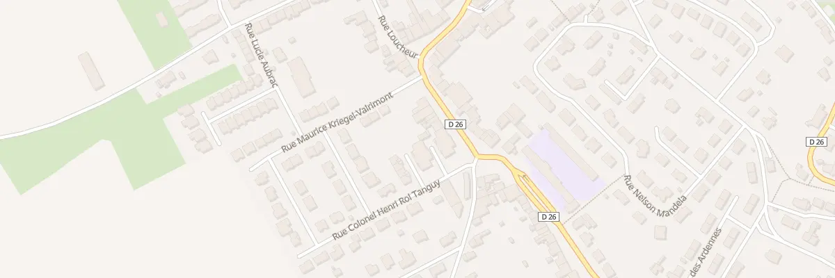 Plan du 14 Rue Mathias Piermantier à Hussigny-Godbrange