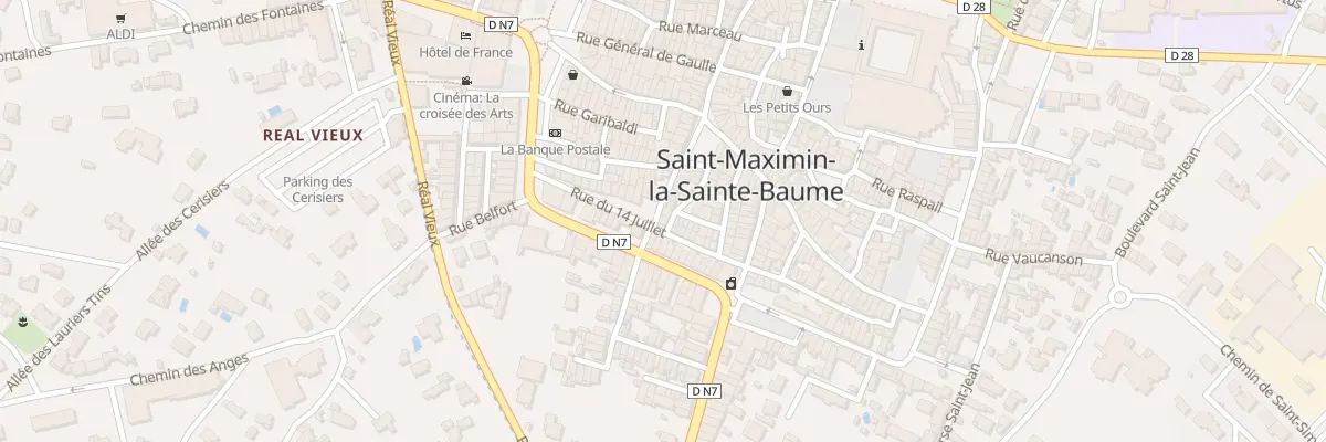 Plan du 216 Rue du 14 Juillet à Saint-Maximin-la-Sainte-Baume