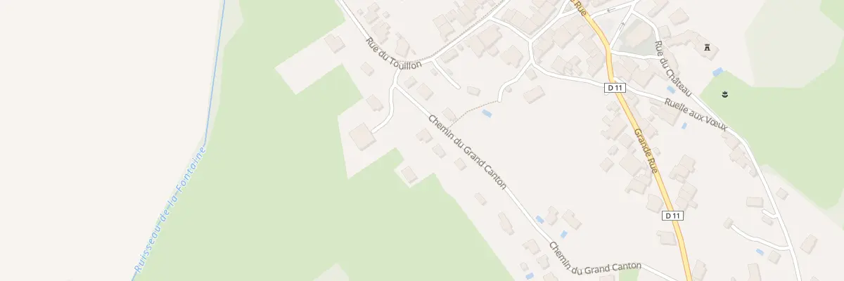 Plan du 21 Che du Grand Canton à Pin