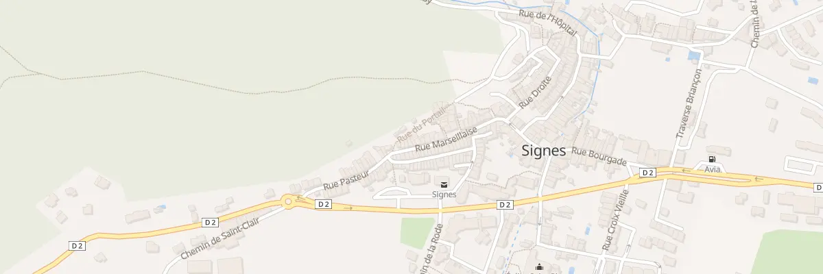 Plan du 8 Rue du Portail à Signes