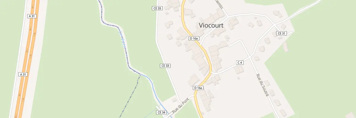Plan du 26 Gr Grande Rue à Viocourt