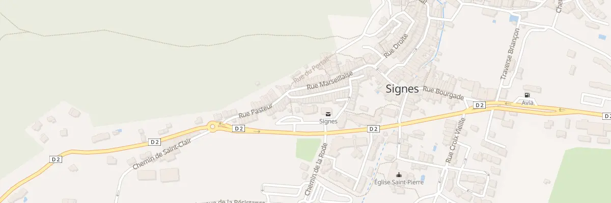 Plan du 37 Rue des Etables à Signes