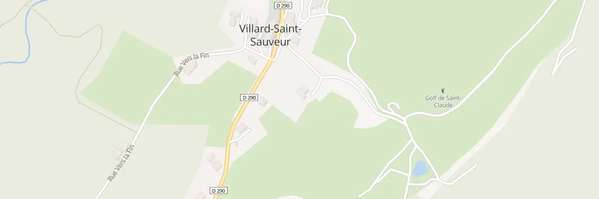 Plan du 4 Rue sur l’Eglise à Villard-Saint-Sauveur