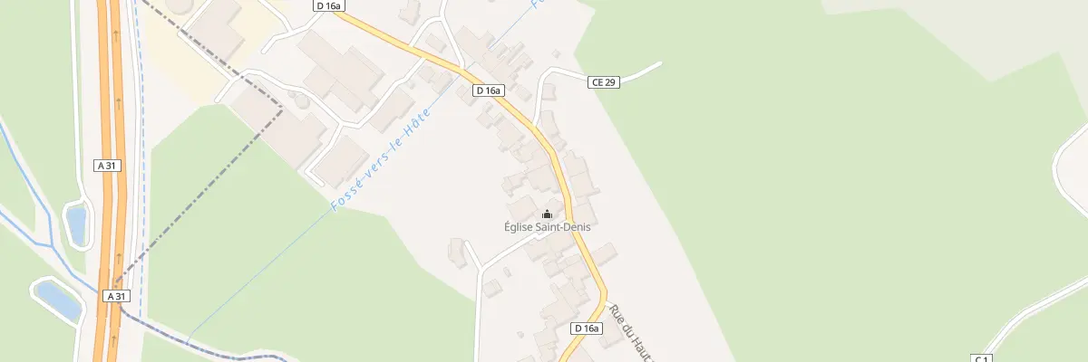 Plan du 11 Rue de l’Eglise à Viocourt