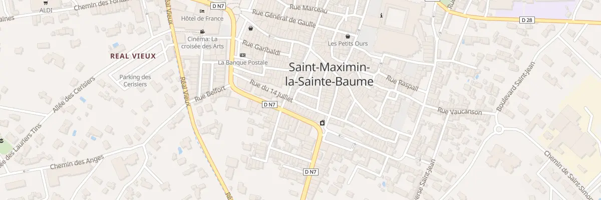 Plan du 200 Rue du 14 Juillet à Saint-Maximin-la-Sainte-Baume