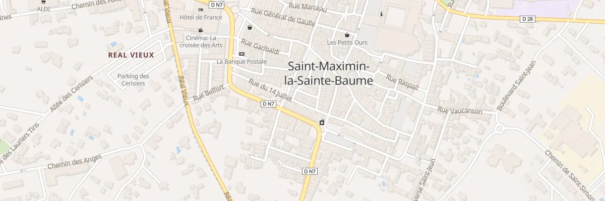 Plan du 192 Rue du 14 Juillet à Saint-Maximin-la-Sainte-Baume