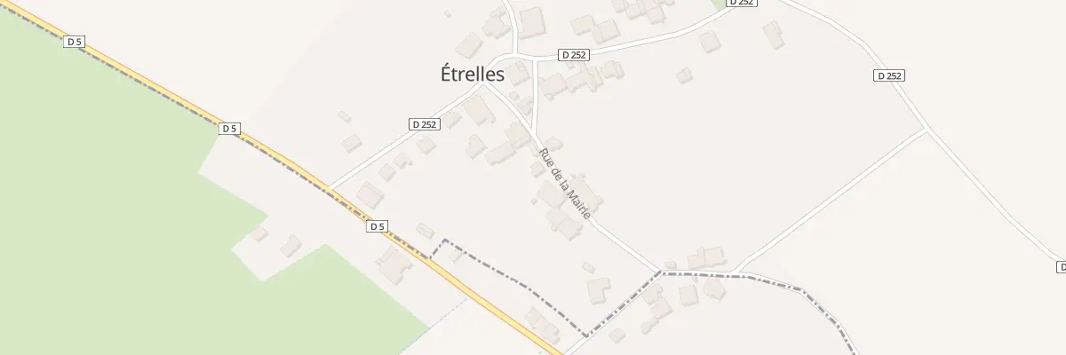 Plan du 10 Rue de la Mairie à Étrelles-et-la-Montbleuse