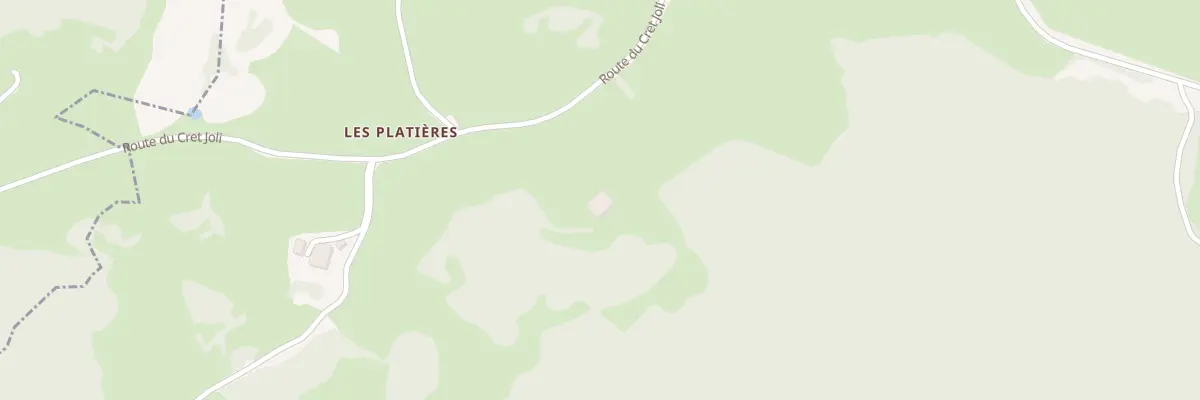Plan du 5108 Les Platieres aux Moussières