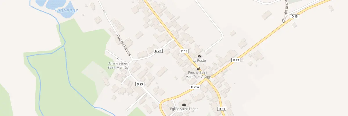 Plan du 13 Gr Grande Rue à Fresne-Saint-Mamès