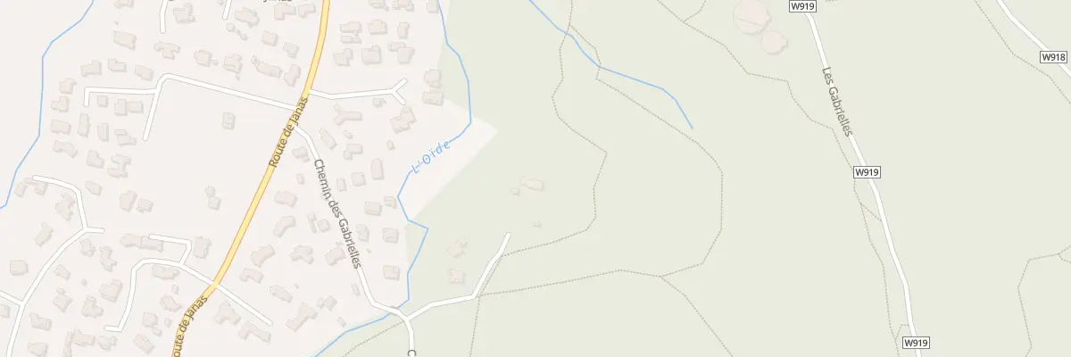 Plan du 216 Che des Gabrielles à La Seyne-sur-Mer