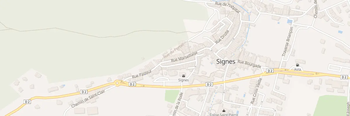 Plan du 28 Rue Marseillaise à Signes