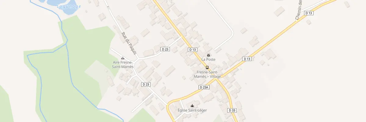 Plan du 11 Gr Grande Rue à Fresne-Saint-Mamès