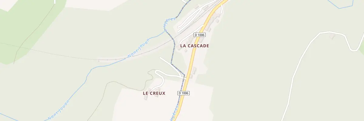 Plan du 2850 Rte de Lyon à Saint-Cassin