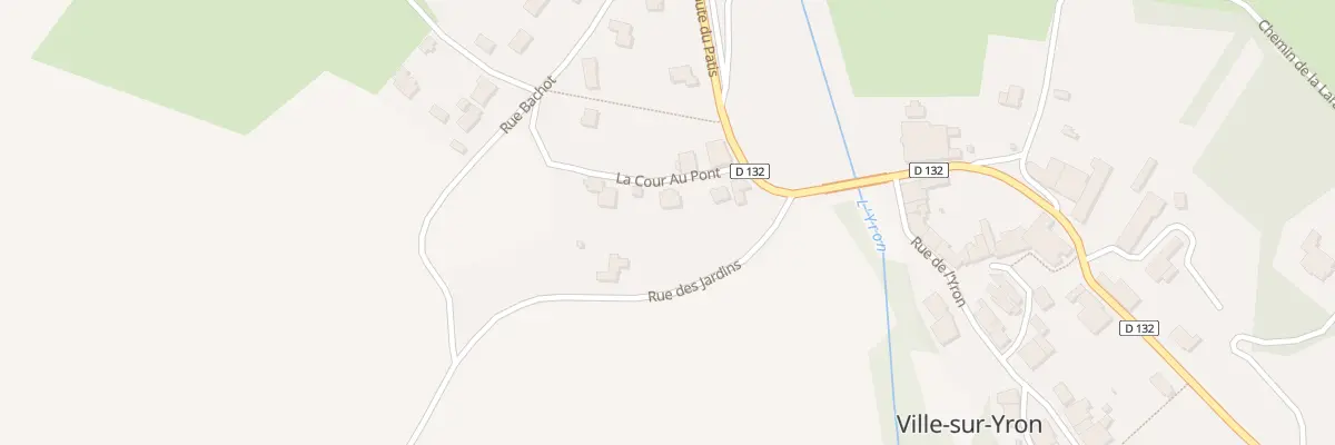 Plan du 7 La Cour au Pont à Ville-sur-Yron