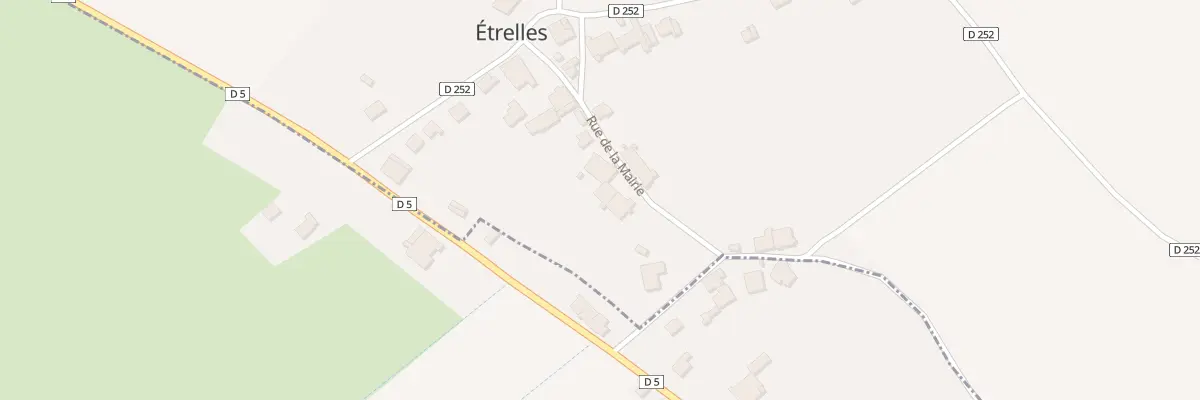 Plan du 14 Rue de la Mairie à Étrelles-et-la-Montbleuse