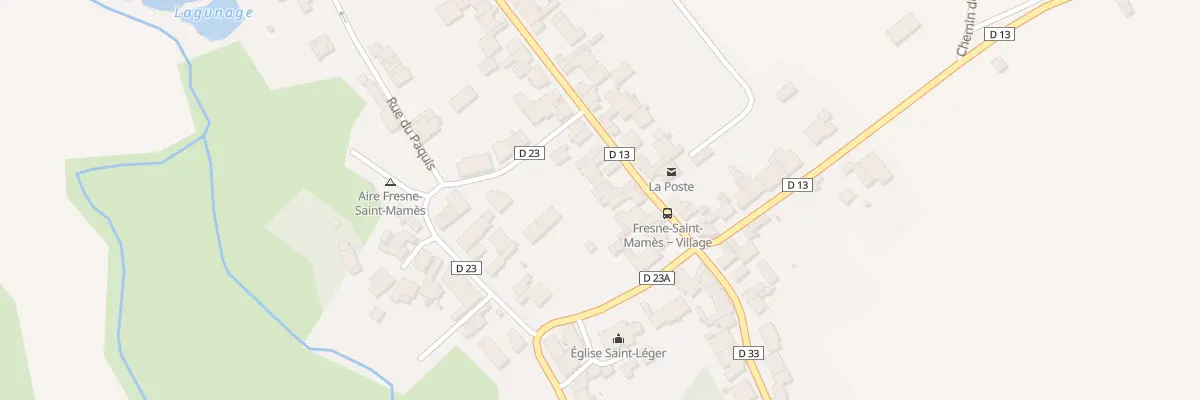Plan du 9 Gr Grande Rue à Fresne-Saint-Mamès