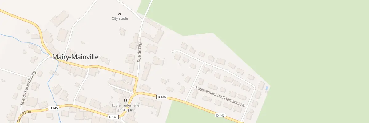 Plan du 4 Lot de l’Hemsonpré à Mairy-Mainville