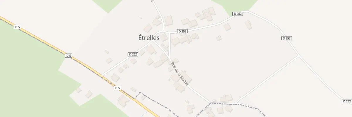Plan du 3 Rue de la Mairie à Étrelles-et-la-Montbleuse
