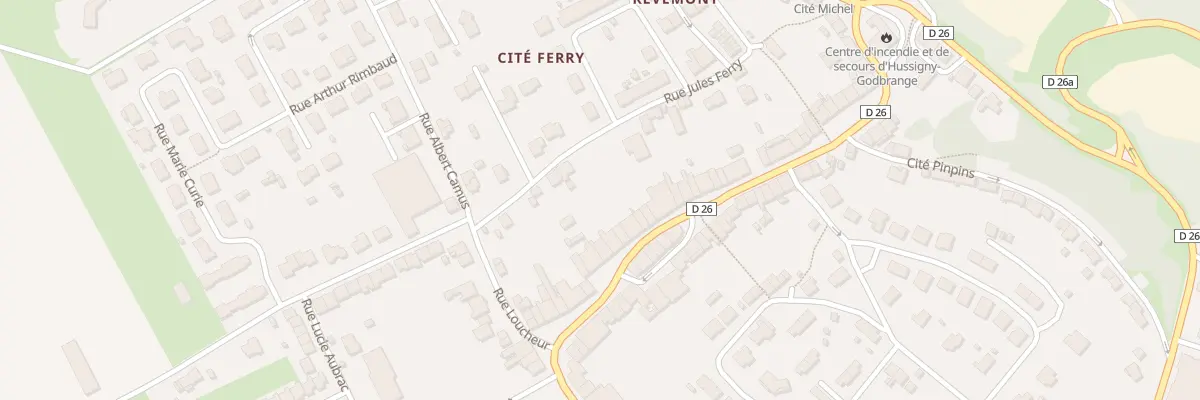 Plan du 50 Rue Jean Jaurés à Hussigny-Godbrange