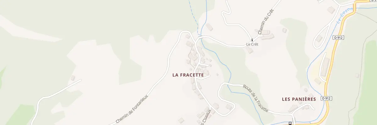 Plan du 5136 La Fracette à Saint-Pierre-d’Entremont