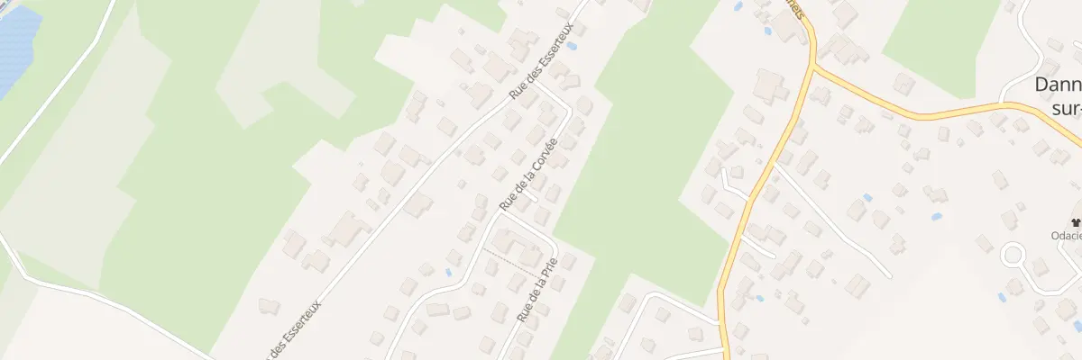 Plan du 13 Rue de la Corvée à Dannemarie-sur-Crète