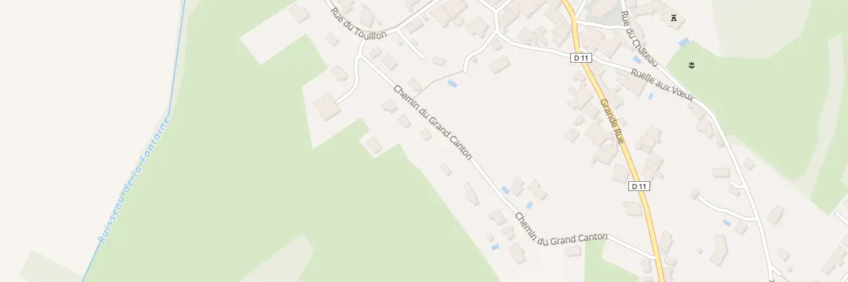 Plan du 17 Che du Grand Canton à Pin