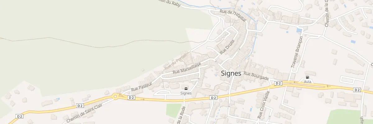 Plan du 9101 Le Village à Signes