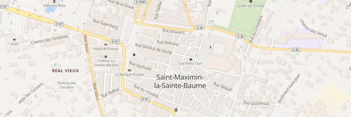 Plan du 3 Pl Martin Bidoure à Saint-Maximin-la-Sainte-Baume