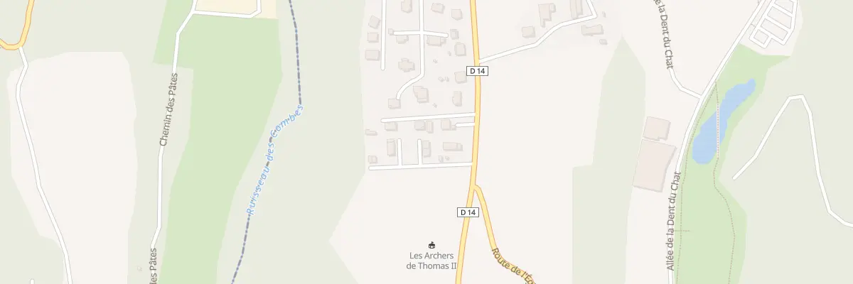 Plan du 4171 Rte du Tremblay à La Motte-Servolex